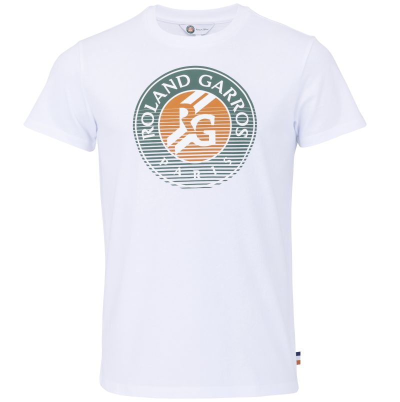 Roland Garros 2026 Big Logo - white